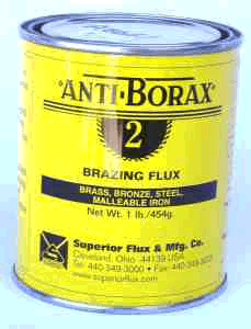 Borax Alpha Brazing Flux for Bronze Rod