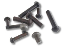 1/4 x 1-1/2 Steel Annealed Button Head Rivets
